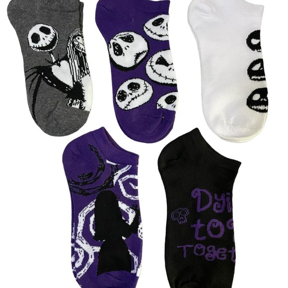 Nightmare Before Christmas Socks (purple set) - Picture 1 of 3